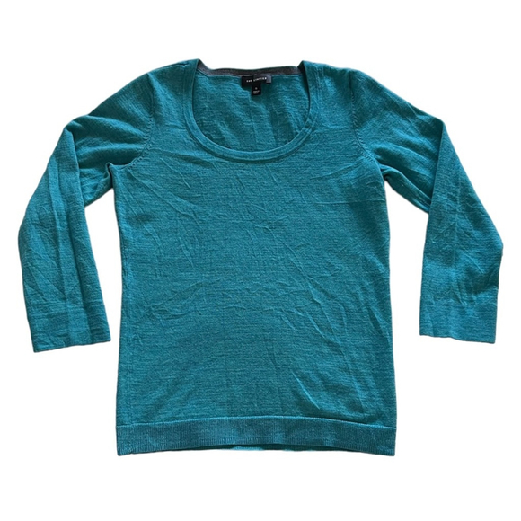 The Limited Wool and Acrylic 3/4 Length Sleeve Casual Dress Top Size S - Picture 3 of 7